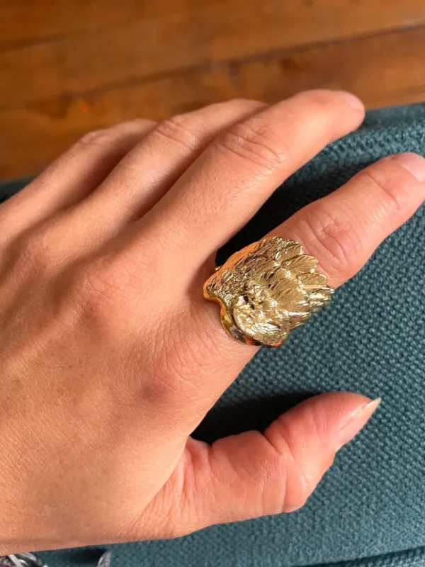 Lotta Djossou Bague Aile Doréé Clearance
