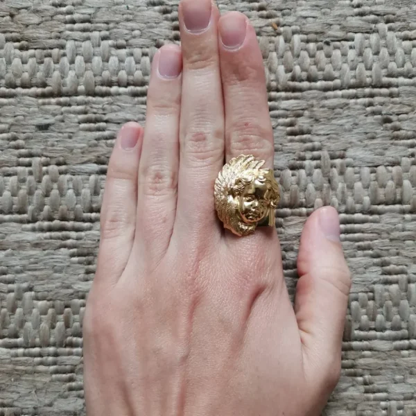 Lotta Djossou Bague Angel Dorée Clearance