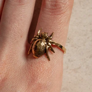 Lotta Djossou Bague Araignée Dorée Sale