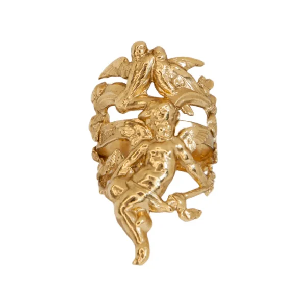 Lotta Djossou Bague Beline Dorée Clearance
