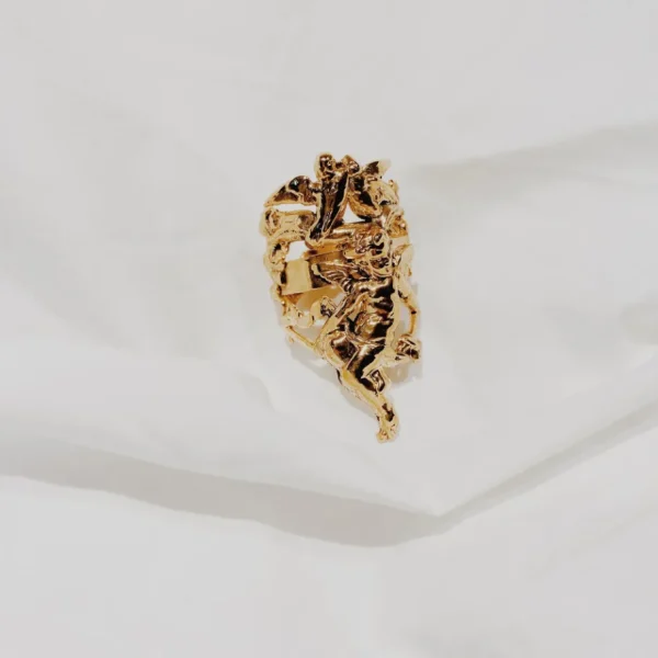 Lotta Djossou Bague Beline Dorée Clearance