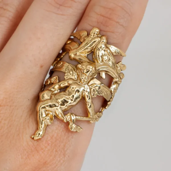 Lotta Djossou Bague Beline Dorée Clearance