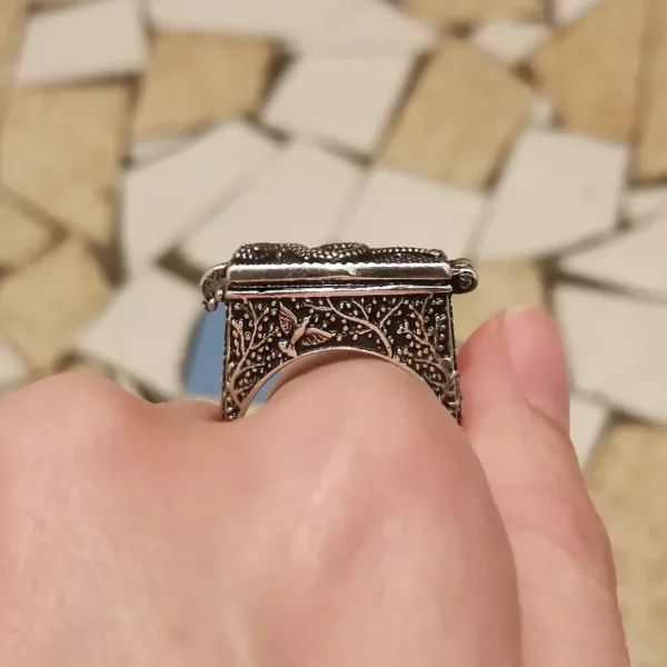 Lotta Djossou Bague Boîte Secrète Serpent Sale