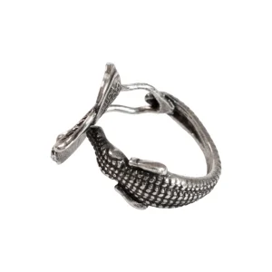 Lotta Djossou Bague Crocodile Ginkgo Online