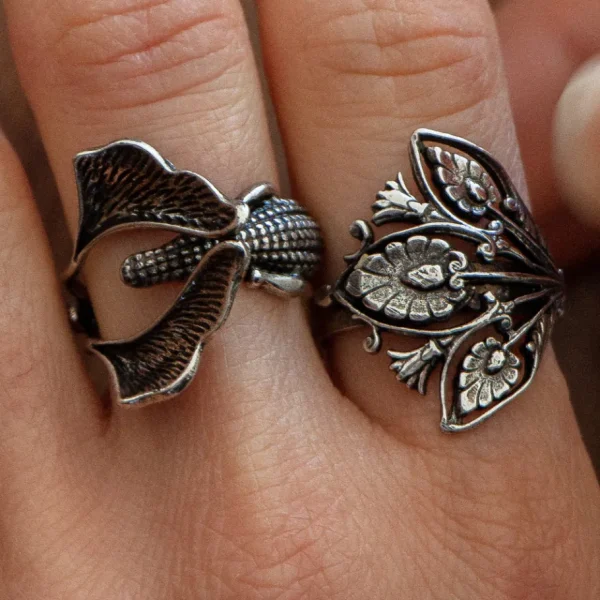 Lotta Djossou Bague Crocodile Ginkgo Online