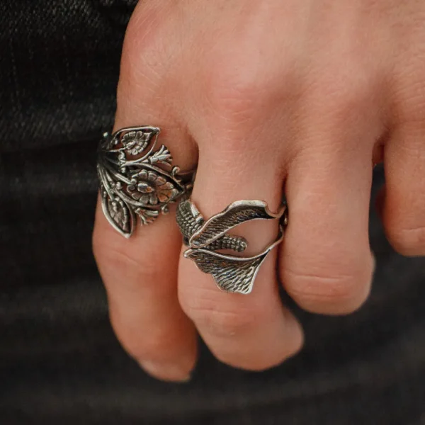 Lotta Djossou Bague Crocodile Ginkgo Online