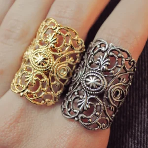 Lotta Djossou Bague Dentelle New New