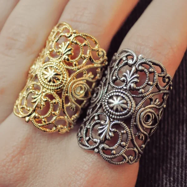 Lotta Djossou Bague Dentelle New New