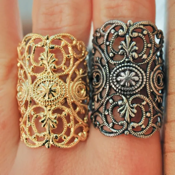 Lotta Djossou Bague Dentelle New New