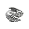 Lotta Djossou Bague Double Crocodile New