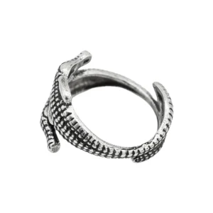 Lotta Djossou Bague Double Crocodile New