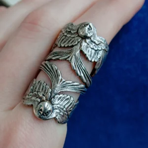 Lotta Djossou Bague Double Hirondelle Online