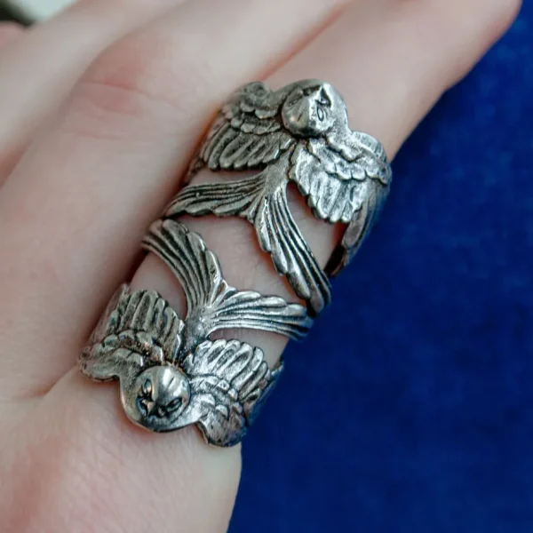 Lotta Djossou Bague Double Hirondelle Online