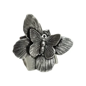 Lotta Djossou Bague Double Papillon Discount
