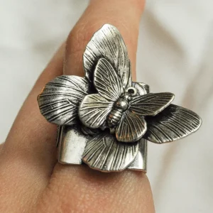 Lotta Djossou Bague Double Papillon Discount
