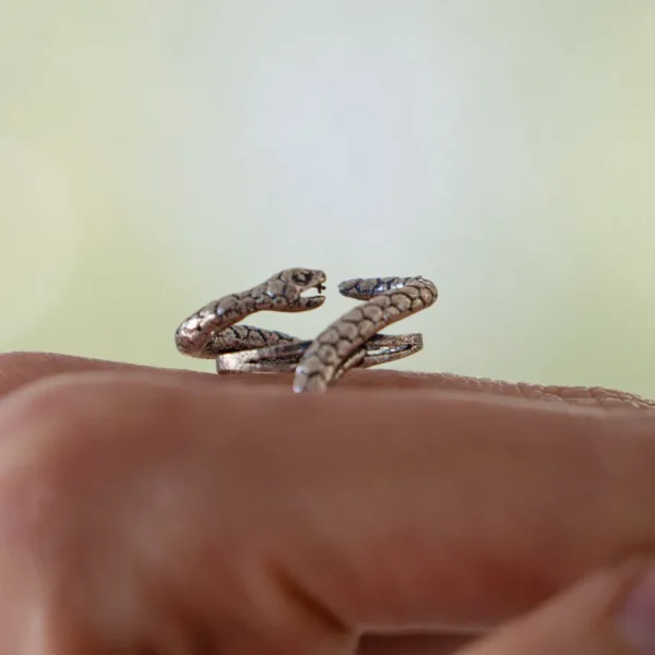 Lotta Djossou Bague Double Snake Sale