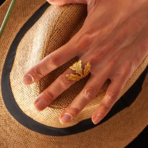 Lotta Djossou Bague Ella Dorée Hot