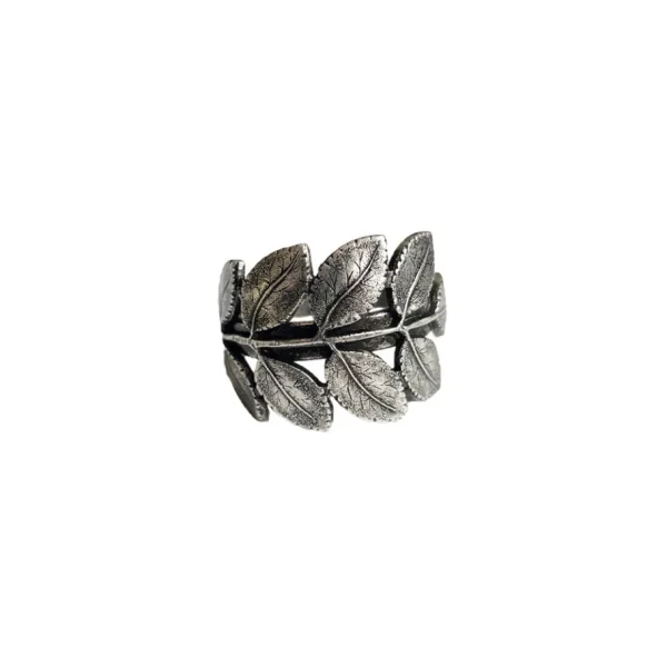 Lotta Djossou Bague Feuille d'Acacia Fashion
