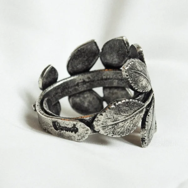Lotta Djossou Bague Feuille d'Acacia Fashion