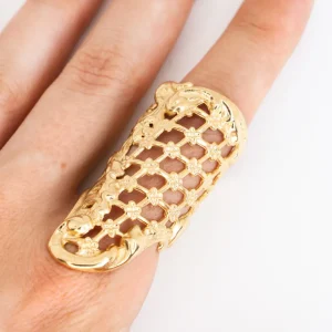 Lotta Djossou Bague Filigrane Dorée Online