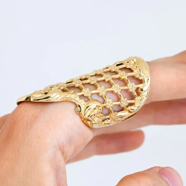 Lotta Djossou Bague Filigrane Dorée Online