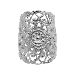 Lotta Djossou Bague Filigrane Mandala Fashion