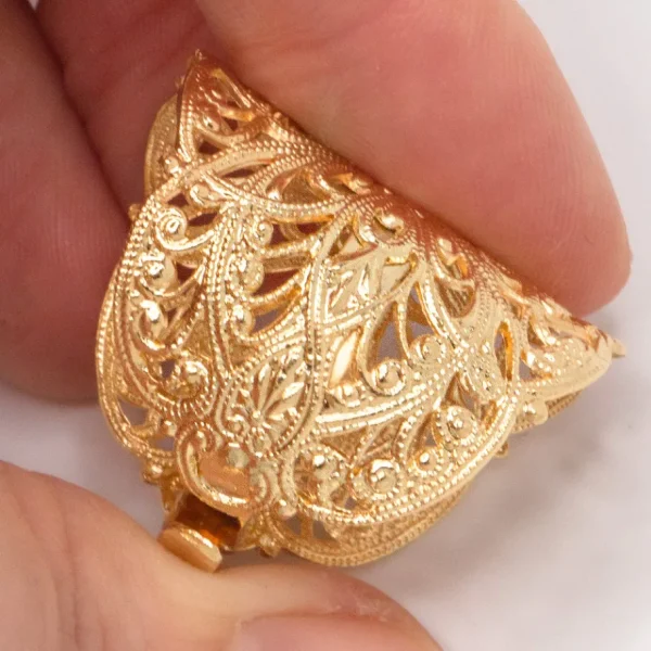 Lotta Djossou Bague Filigrane Mandala Fashion