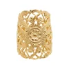 Lotta Djossou Bague Filigrane Mandala Dorée Hot