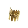 Lotta Djossou Bague Fougère Dorée Discount