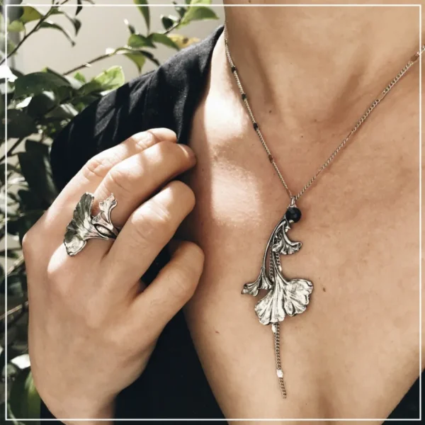 Lotta Djossou Bague Ginkgo Sale