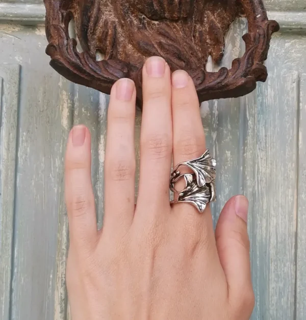 Lotta Djossou Bague Ginkgo Tao Online