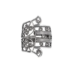 Lotta Djossou Bague Hamsa Filigrane Online