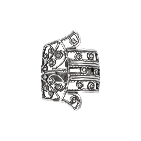 Lotta Djossou Bague Hamsa Filigrane Online