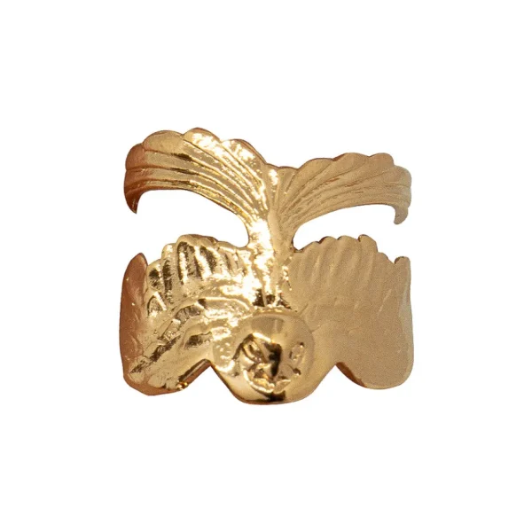 Lotta Djossou Bague Hirondelle Dorée Outlet