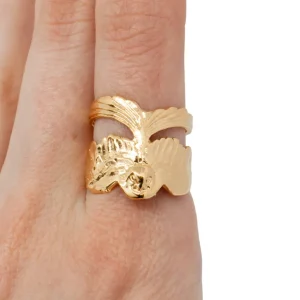 Lotta Djossou Bague Hirondelle Dorée Outlet