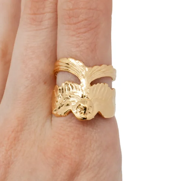 Lotta Djossou Bague Hirondelle Dorée Outlet