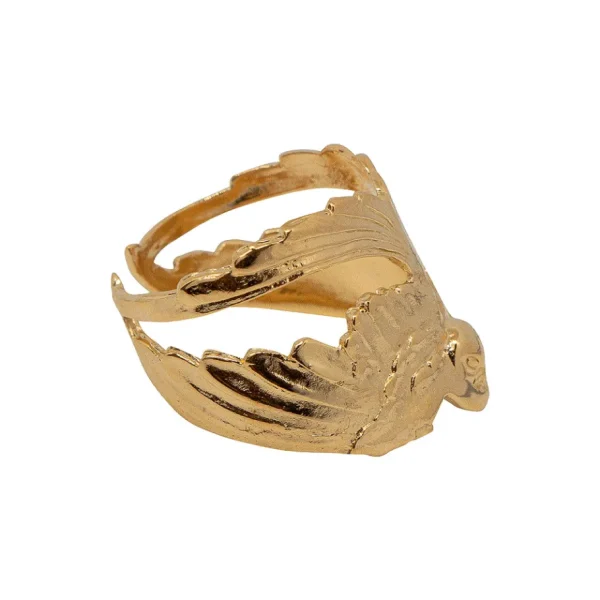 Lotta Djossou Bague Hirondelle Dorée Outlet
