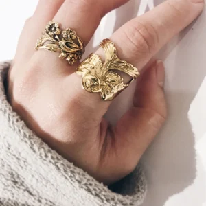 Lotta Djossou Bague Hirondelle Dorée Outlet