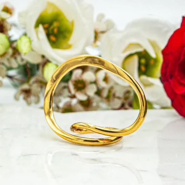 Lotta Djossou Bague Infinity Or Sale