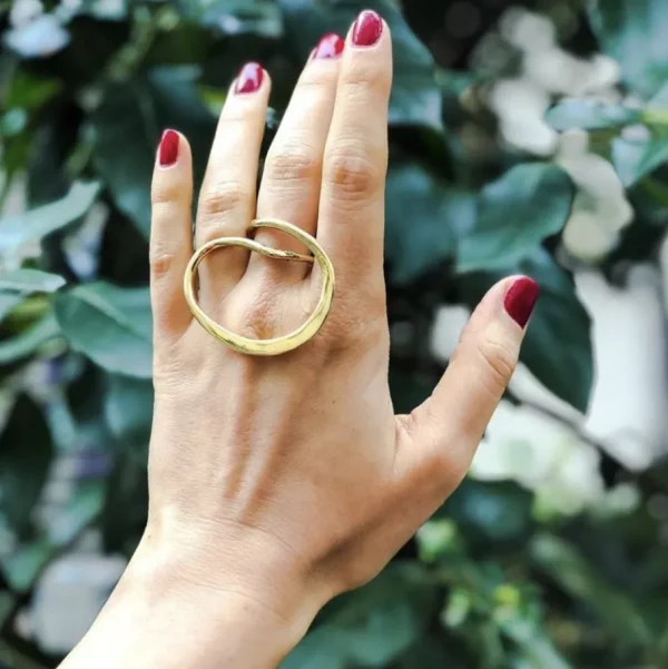 Lotta Djossou Bague Infinity Or Sale