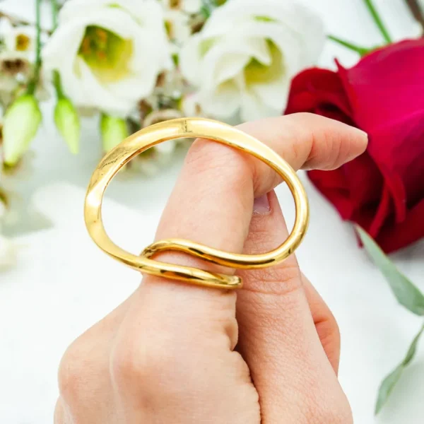 Lotta Djossou Bague Infinity Or Sale