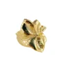 Lotta Djossou Bague Lierre Dorée New