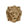Lotta Djossou Bague Lion Dorée New