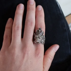 Lotta Djossou Bague Lion King Clearance