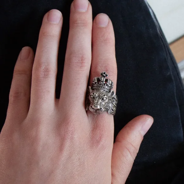 Lotta Djossou Bague Lion King Clearance