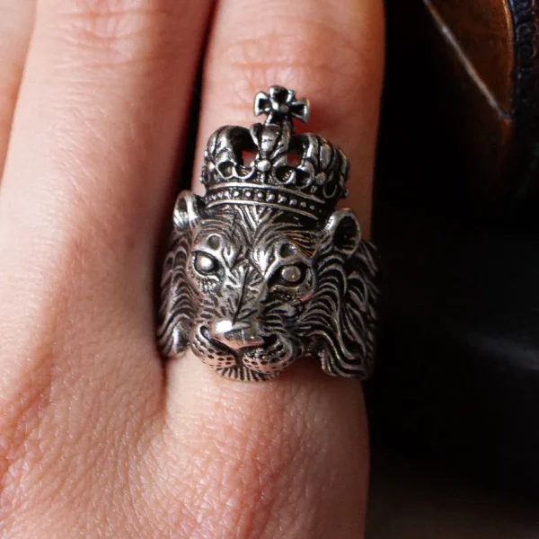 Lotta Djossou Bague Lion King Clearance