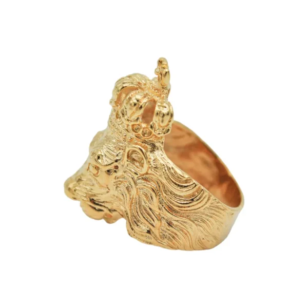 Lotta Djossou Bague Lion King Dorée Best