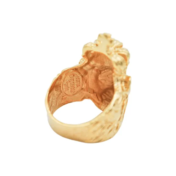 Lotta Djossou Bague Lion King Dorée Best