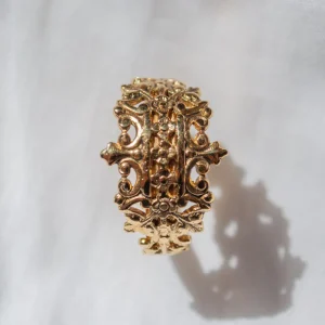Lotta Djossou Bague Little Baroque Dorée Outlet
