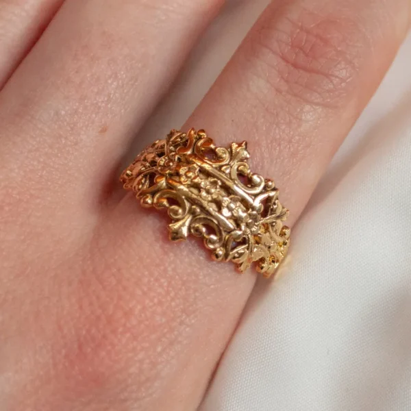 Lotta Djossou Bague Little Baroque Dorée Outlet